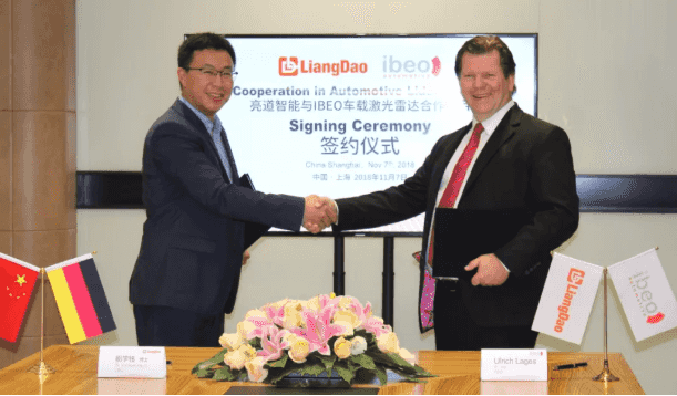 亮道智能-新闻中心-亮道智能与 Ibeo 签署协议，在车载激光雷达市场展开深度合作